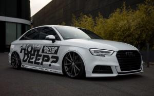 Audi S3 Sedan on Vossen Wheels (VFS10) 2017 года